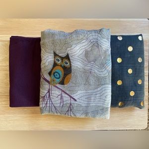 3 Infinity Scarves
